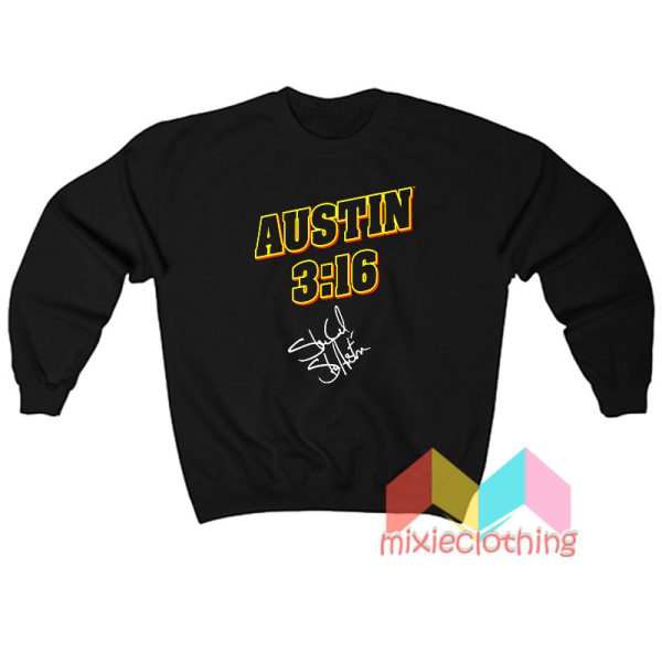 WWE Stone Cold Austin 316 Sweatshirt