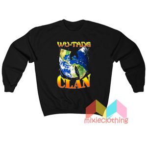 Wu Tang Clan Earth Logo Sweatshirt