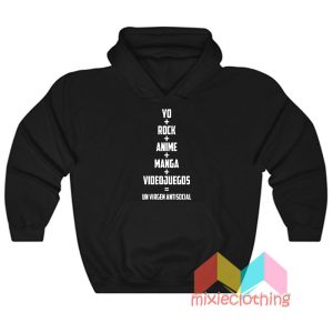 Yo Rock Anime Manga Videojuegos Hoodie