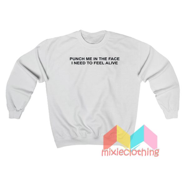 Punch Me In The Face Sweatshirt