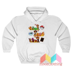 Pokemon Digimon Yugioh Starters Childhood Memory Hoodie