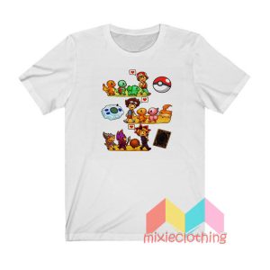 Pokemon Digimon Yugioh Starters Childhood Memory T shirt