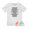 Prisons Do Not Disappear Social Angela Davis T shirt