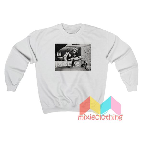 Queen Elizabeth Jeep Mechanic Sweatshirt