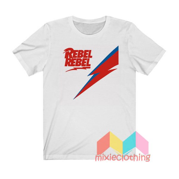 Rebel Rebel David Bowie T shirt