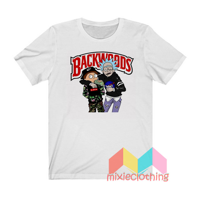 Get it now Rick And Morty Backwoods T shirt - Mixieclothing.com