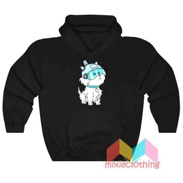 Rick And Morty Lawnmower Dog Hoodie