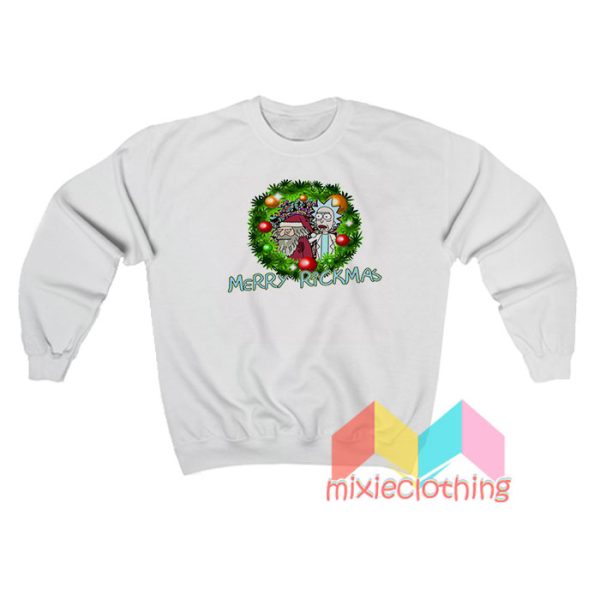 Rick and Morty Merchandise Merry Rickmas Sweatshirt