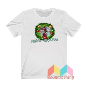 Rick and Morty Merchandise Merry Rickmas T shirt