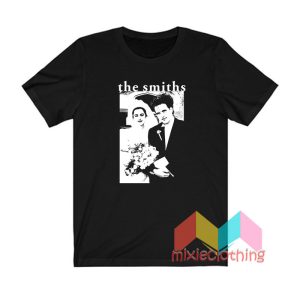 Robert Smith and Mary Poole The Smiths T shirt