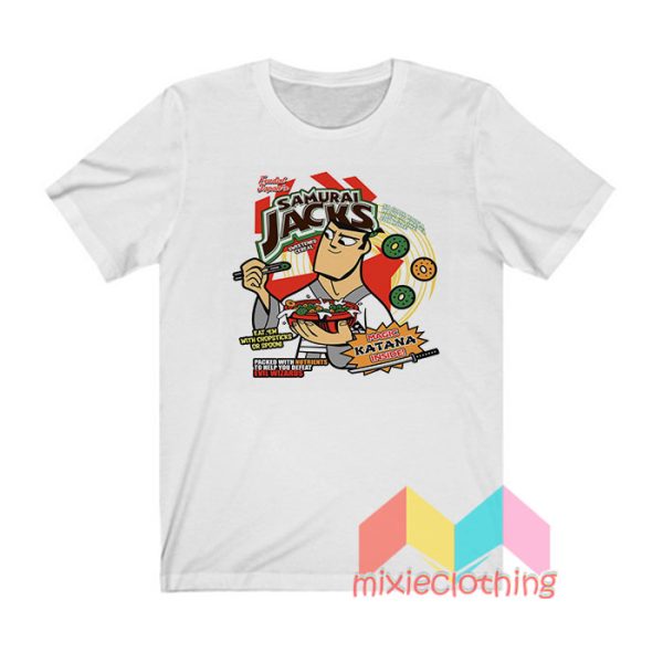 Samurai Cereal Samurai Jack Cereal Box T shirt