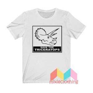 Save The Triceratops T shirt