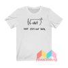 Shit Just Got Real Math Equation T shirt