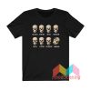 Skull Black White Man Woman Rich Poor Liberal Patriot T shirt