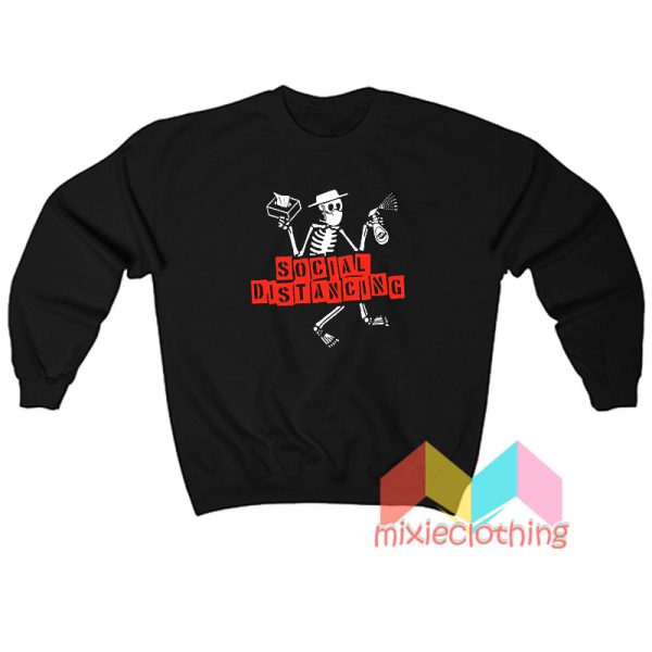 Social Distancing Distortion Sweatshirt