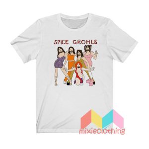 Spice Grohls Spice Girls Parody T shirt