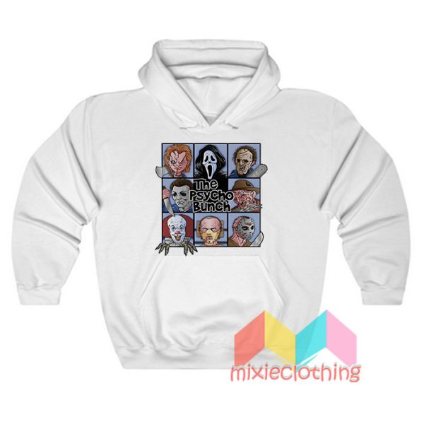 Spooky The Psycho Bunch Serial Killer Halloween Hoodie