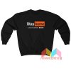 Stay Home Lockdown 2020 Pornhub Logo Parody Sweatshirt