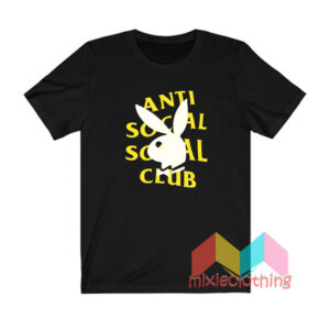 Playboy Anti Social Social Club T shirt