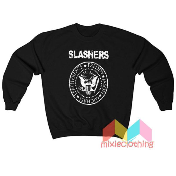 Slashers Ramones Parody Sweatshirt