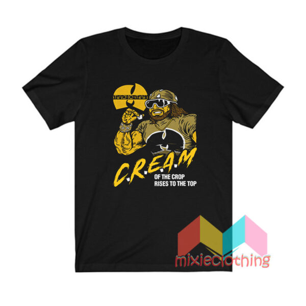 Macho Man Randy Savage Wu Tang Cream T shirt