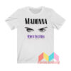 Madonna Eyes Who’s That Girl World Tour T shirt