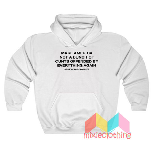 Make America Not A Bunch of Cunts Offended Hoodie