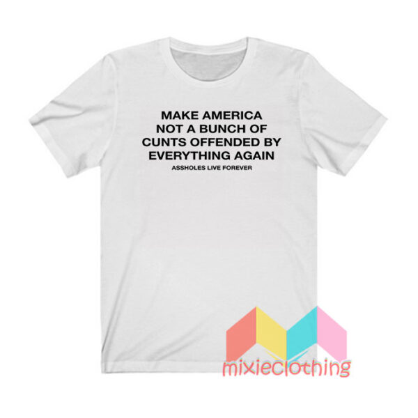 Make America Not A Bunch of Cunts Offended T shirt