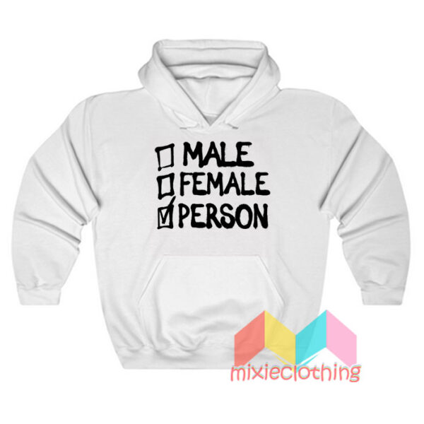 Male Female Person Hoodie