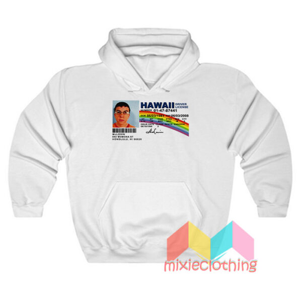 McLovin Hawaii Drivers License Hoodie