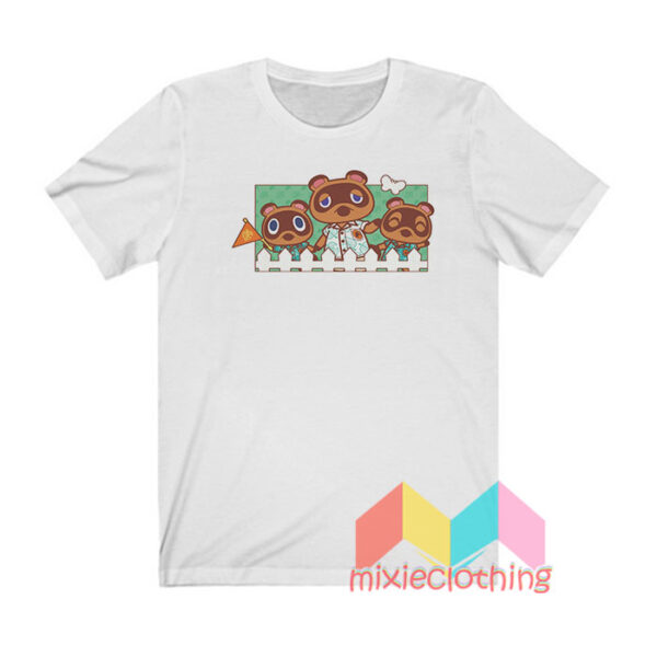 Nintendo Animal Crossing Nook Family T shirt