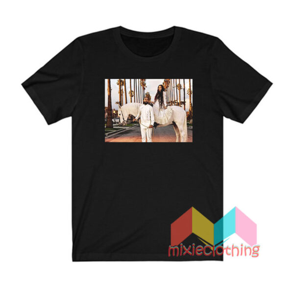 Nipsey Hussle Lauren London T shirt