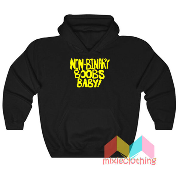 Non Binary Boobs Baby Hoodie