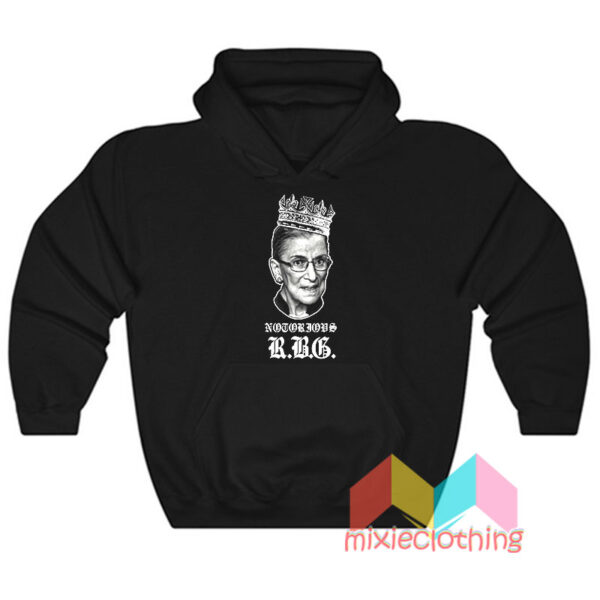 Notorious RBG Crown Hoodie