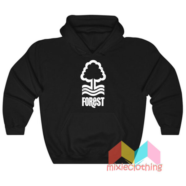 Nottingham Forest Distressed Logo Hoodie