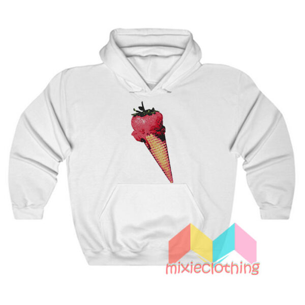 Olivia Rodrigo Strawberry Ice Cream Hoodie