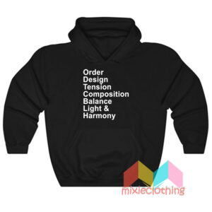 Order Design Tension Composition Balance Hoodie