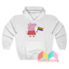 Peppa Pig Pride Flag LGBTQ Hoodie