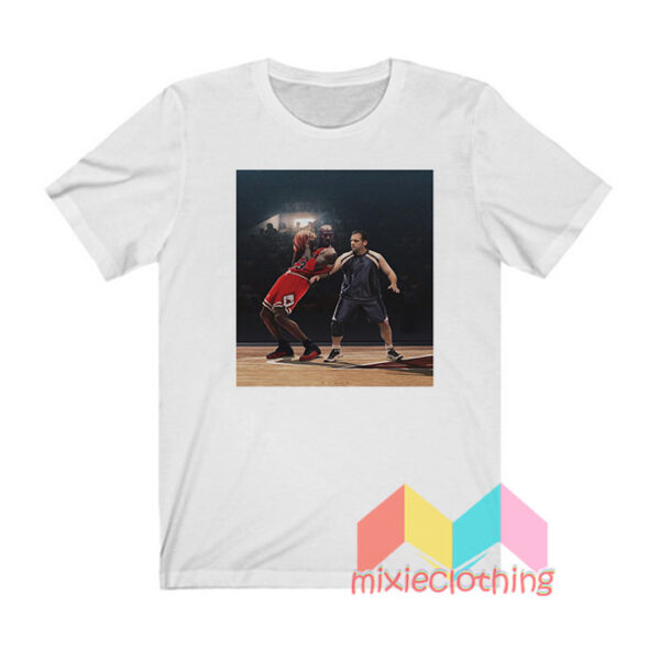 Michael Scott Vs Michael Jordan T shirt