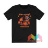 Hall And Oates Maneater Metallica T shirt