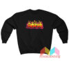 Hentai Graffiti Flames Sweatshirt