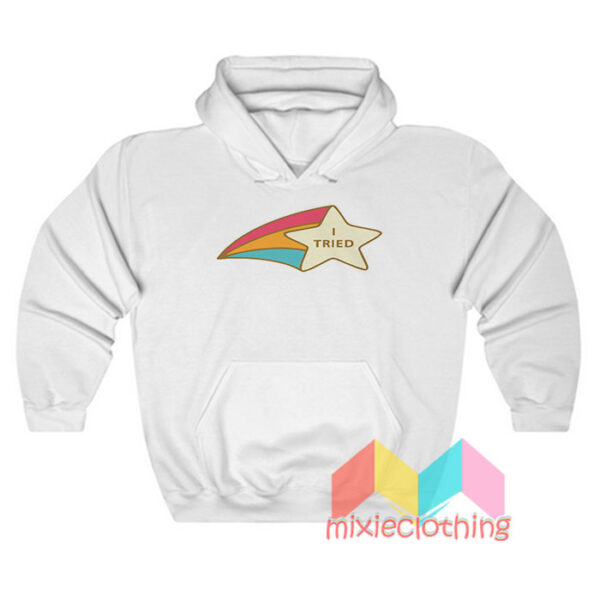 I Tried Rainbow Star Hoodie