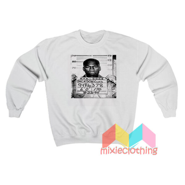 Jackson Curtis 50 Cent Mugshot Sweatshirt