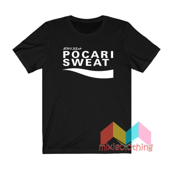 Japan Pocari Logo T shirt