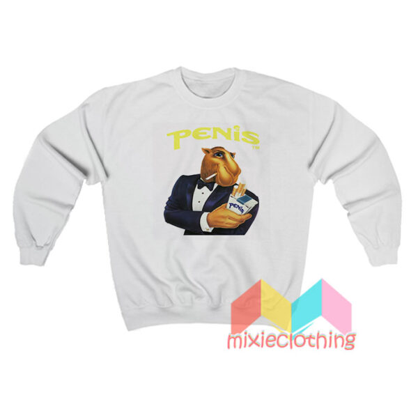 Joe Camel Cigarette Penis Sweatshirt