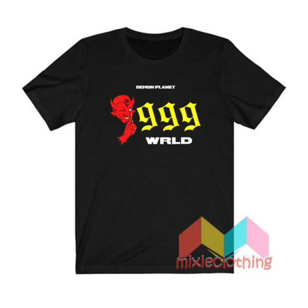 Juice WRLD 999 Demon Planet T shirt