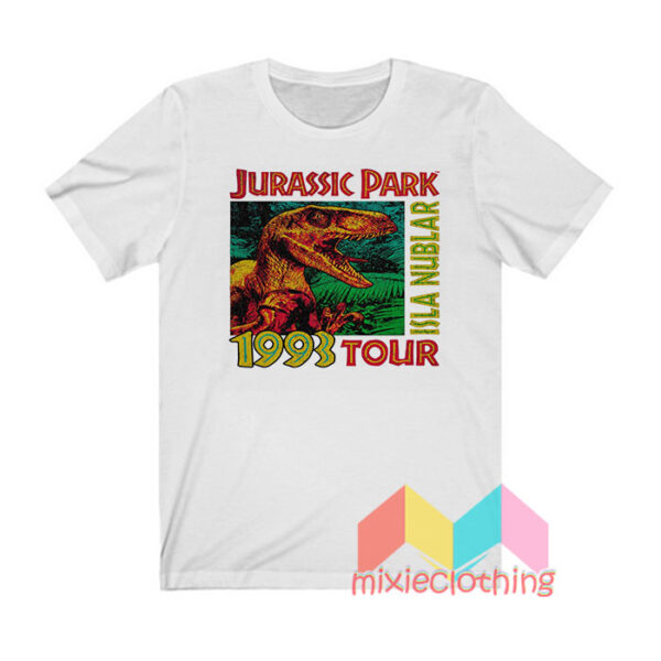 Jurassic Park 1993 Tour Isla Nublar T shirt