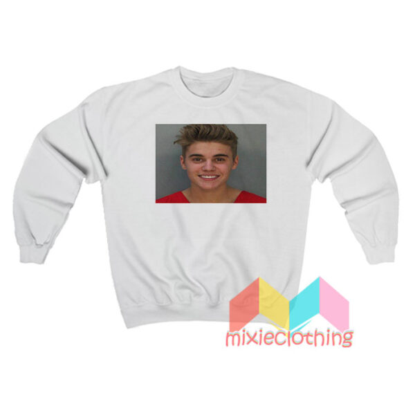 Justin Bieber Mugshot Sweatshirt