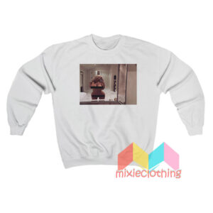 Kim Kardashian Nude Selfie Sweatshirt