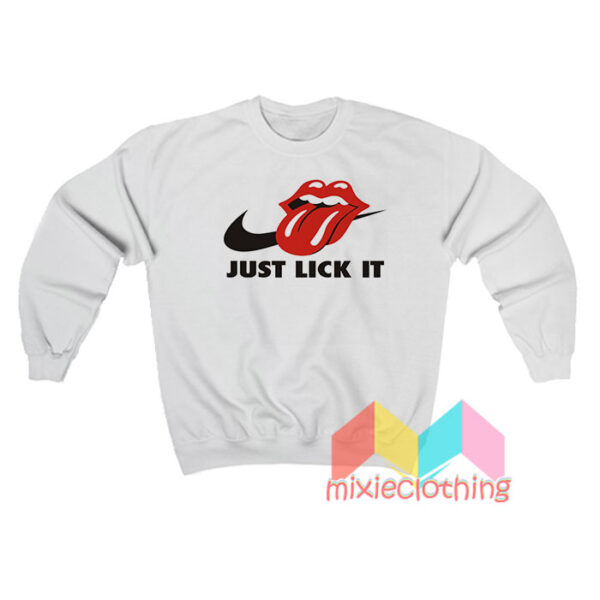 Rolling Stones Just Lick It Sweatshirt